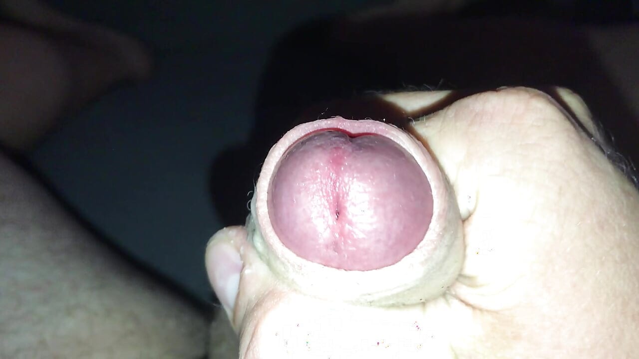 Take a close look at how a young cock is waiting for you