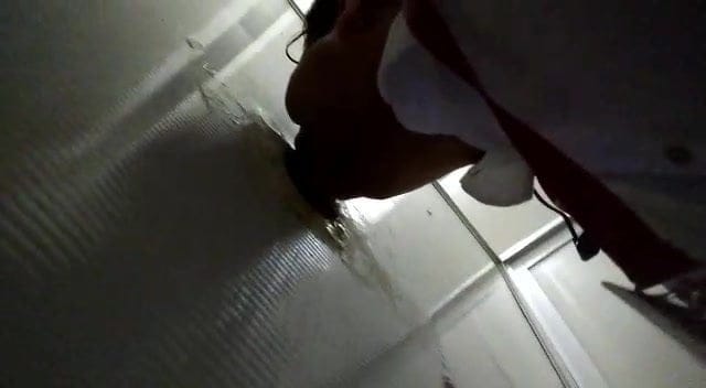 Crusing in the bathroom