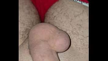 Preview Deutscher Dirtytalk in roter Calvin Klein Boxershorts