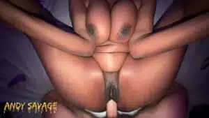 Big Tits Amateur ebony SQUIRTING multiple times for BWC