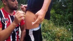 TORCEDOR FOI PARADO NAS TRILHAS E TEVE QUE D&Aacute_ O CU PARA OS MAVAMBOS