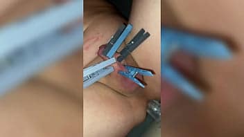 Preview Dildo fuck with pegs on my very small cock